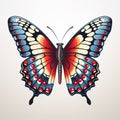 The Magic of MetamorphosisÃÂ  Butterfly emerging from chrysalis Royalty Free Stock Photo